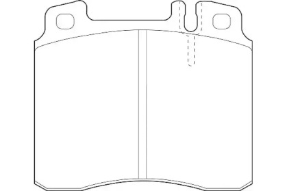 Комплект тормозных колодок WAGNER WBP21303A