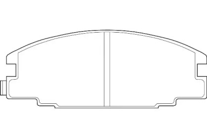 Комплект тормозных колодок WAGNER WBP21467A