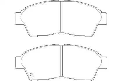 Комплект тормозных колодок WAGNER WBP21601A
