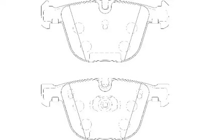 Комплект тормозных колодок WAGNER WBP23309A