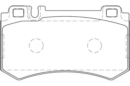 Комплект тормозных колодок WAGNER WBP23478A
