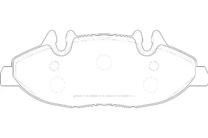 Комплект тормозных колодок WAGNER WBP24007A