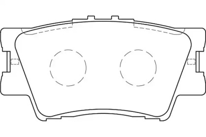 Комплект тормозных колодок WAGNER WBP24338A