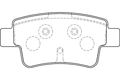 Комплект тормозных колодок WAGNER WBP24349B