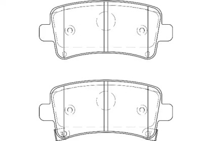 Комплект тормозных колодок WAGNER WBP24421A