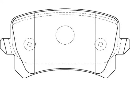 Комплект тормозных колодок WAGNER WBP24483B
