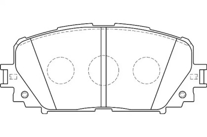 Комплект тормозных колодок WAGNER WBP24708A