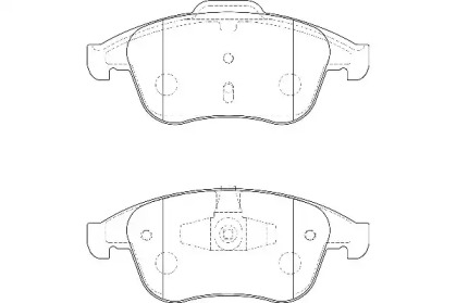 Комплект тормозных колодок WAGNER WBP24710A