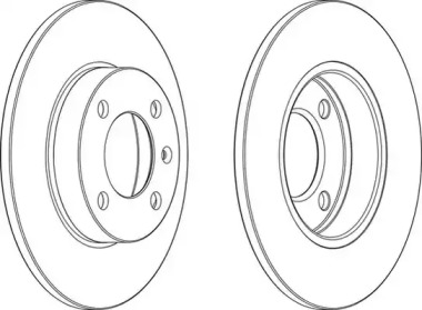 Тормозной диск WAGNER WGR0042-1