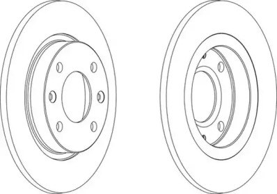 Тормозной диск WAGNER WGR0059-1