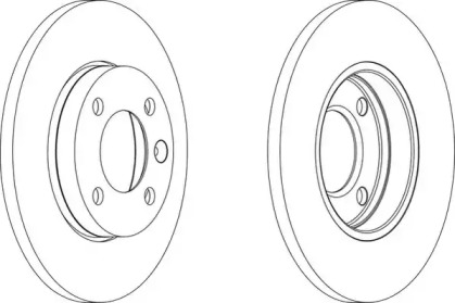 Тормозной диск WAGNER WGR0103-1