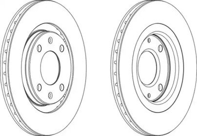 Тормозной диск WAGNER WGR0192-1