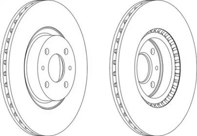 Тормозной диск WAGNER WGR0220-1