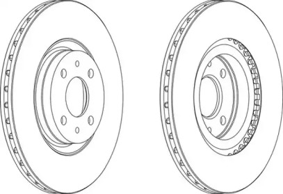 Тормозной диск WAGNER WGR0252-1