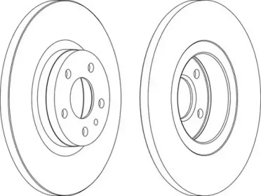 Тормозной диск WAGNER WGR1057-1