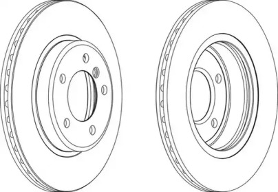 Тормозной диск WAGNER WGR1066-1