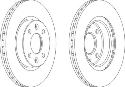 Тормозной диск WAGNER WGR1096-1