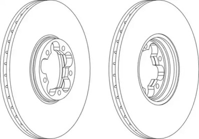 Тормозной диск WAGNER WGR1112-1