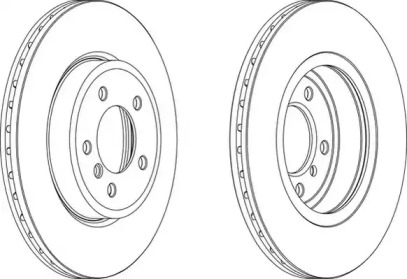 Тормозной диск WAGNER WGR1174-1