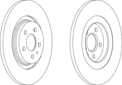 Тормозной диск WAGNER WGR1181-1