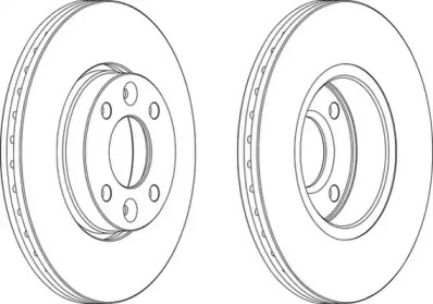 Тормозной диск WAGNER WGR1201-1