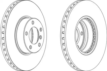 Тормозной диск WAGNER WGR1202-1