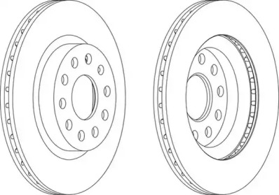 Тормозной диск WAGNER WGR1223-1