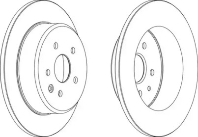 Тормозной диск WAGNER WGR1499-1