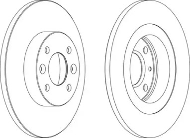 Тормозной диск WAGNER WGR1502-1