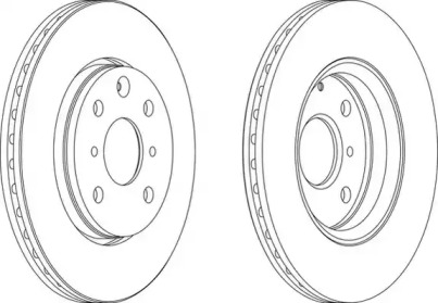 Тормозной диск WAGNER WGR1527-1