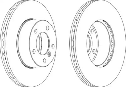 Тормозной диск WAGNER WGR1536-1