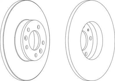 Тормозной диск WAGNER WGR1602-1