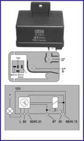 Реле HITACHI 132052