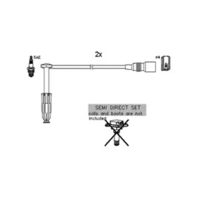 Комплект электропроводки HITACHI 134122