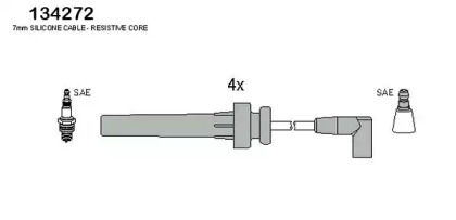 Комплект электропроводки HITACHI 134272