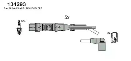 Комплект электропроводки HITACHI 134293