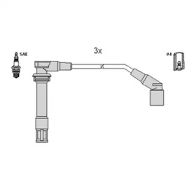 Комплект электропроводки HITACHI 134378