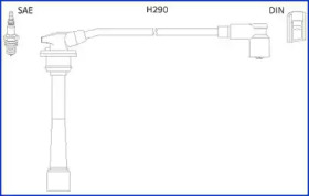 Комплект электропроводки HITACHI 134528