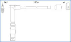 Комплект проводов зажигания HITACHI 134775