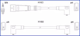 Комплект электропроводки HITACHI 134784