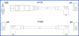 Комплект электропроводки HITACHI 134808