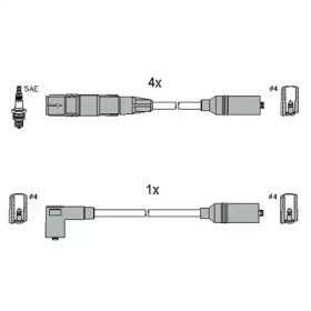 Комплект электропроводки HITACHI 134831