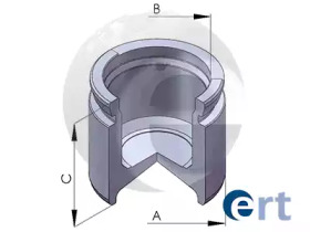 Поршень, корпус скобы тормоза ERT 150282-C
