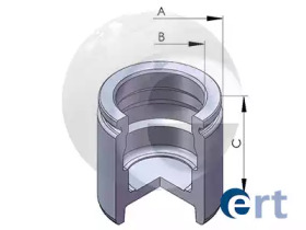 Поршень, корпус скобы тормоза ERT 150382-C