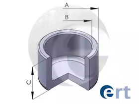 Поршень, корпус скобы тормоза ERT 150587-C