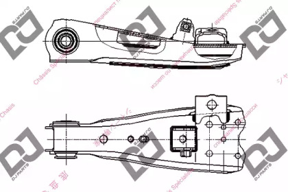 Рычаг независимой подвески колеса DJ PARTS DA1456