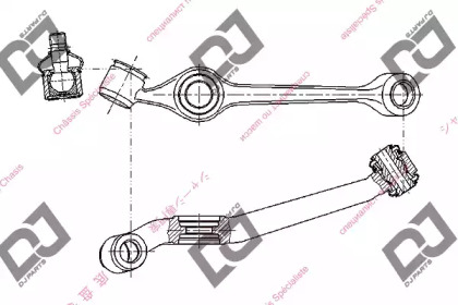 Рычаг независимой подвески колеса DJ PARTS DA1515