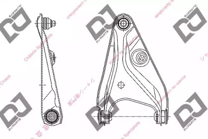 Рычаг независимой подвески колеса DJ PARTS DA1518