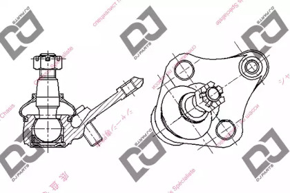 Шарнир DJ PARTS DB1021