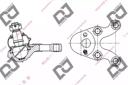 Шарнир DJ PARTS DB1041